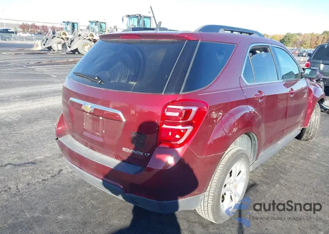 2016 Chevrolet Equinox Lt from USA, damaged, VIN 2GNALCEK9G6334754